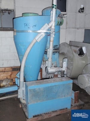 Process Control, vacuum loader with Roots blower less motor, cyclone and fines receiver, #30475 - Image 1
