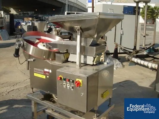 Seidenader #L650, sorter, Stainless Steel, sort oblong tablets & candies by size, broken or twins, rated up - Image 1
