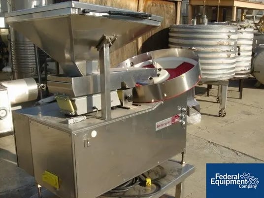 Seidenader #L650, sorter, Stainless Steel, sort oblong tablets & candies by size, broken or twins, rated up - Image 2