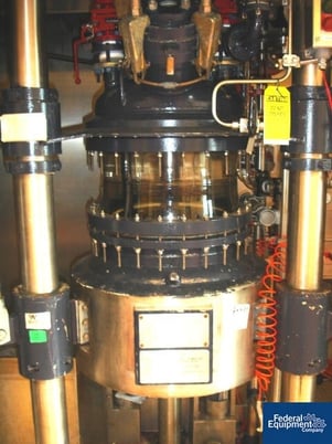 18.49 gallon R & M Italia reactor train, 70 liter, glass lined, removable dish top, dish bottom, 150 psi - Image 3