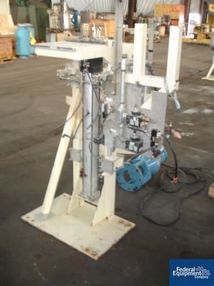 2 HP Chemineer agitator system, Stainless Steel shaft, blade & top, 230/460 V., floor mounted, serial - Image 4