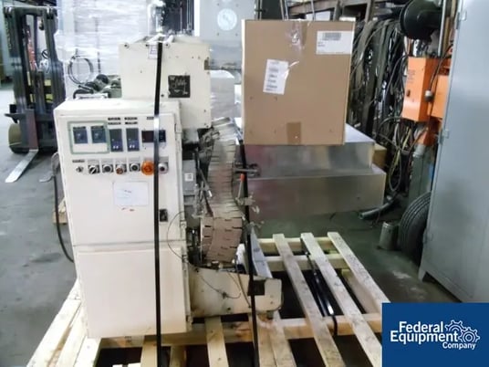 Omega Design #DL27, dual lane shrink bundler, 13-37 bundles/minute, 60-150 containers/minute, right angle - Image 2