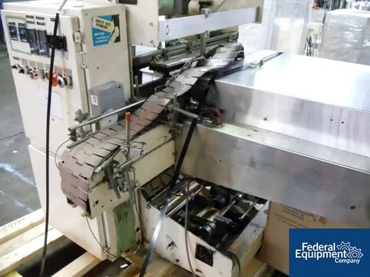Omega Design #DL27, dual lane shrink bundler, 13-37 bundles/minute, 60-150 containers/minute, right angle - Image 4