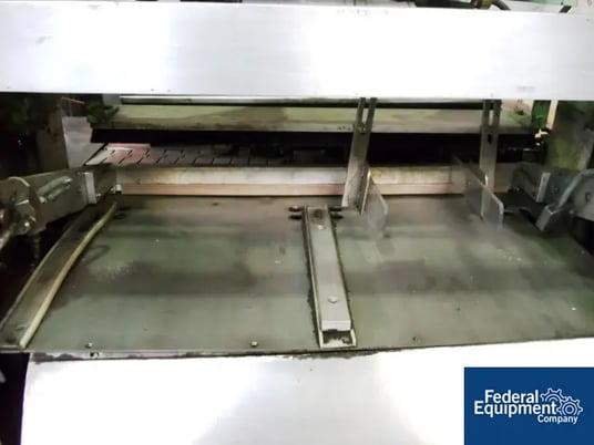 Omega Design #DL27, dual lane shrink bundler, 13-37 bundles/minute, 60-150 containers/minute, right angle - Image 6
