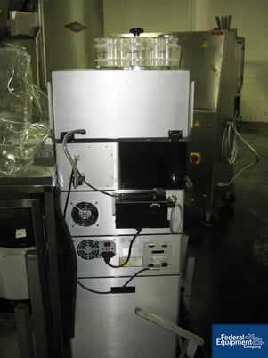 Tablet Tester, Elizatest #3+, automatic sampler, 8 samplet stations, w/Mettler Toledo scale, disposal bin - Image 5