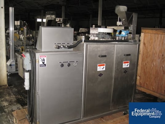 Wrap-ade #VSP-JR, vertical strip packer, Servo driven, Koyo PLC controls, 1/2 HP, 180 V.drive, touch screen - Image 3