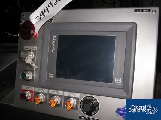Wrap-ade #VSP-JR, vertical strip packer, Servo driven, Koyo PLC controls, 1/2 HP, 180 V.drive, touch screen - Image 6