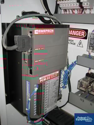 Wrap-ade #VSP-JR, vertical strip packer, Servo driven, Koyo PLC controls, 1/2 HP, 180 V.drive, touch screen - Image 8