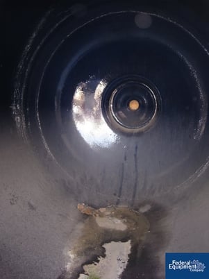 1500 gallon Pfaudler, glass lined reactor body, 100 psi, jacketed for 90 psi, 5015 glass, lug mounted - Image 4