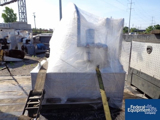 60/60/30 HP Hockmeyer tri-shaft vacuum mixer, (2) 60 HP high speed dispersers, (1) 30 HP anchor type - Image 6