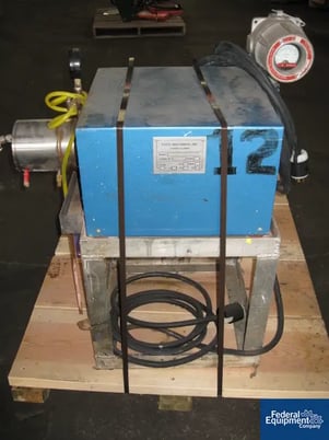 Eiger #ABML .75 EXP, lab media mill, 750 literStainless Steel jacketed chamber, 4 KW, 230 motor,.5 HP feed - Image 2