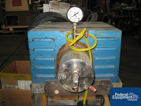 Eiger #ABML .75 EXP, lab media mill, 750 literStainless Steel jacketed chamber, 4 KW, 230 motor,.5 HP feed - Image 5
