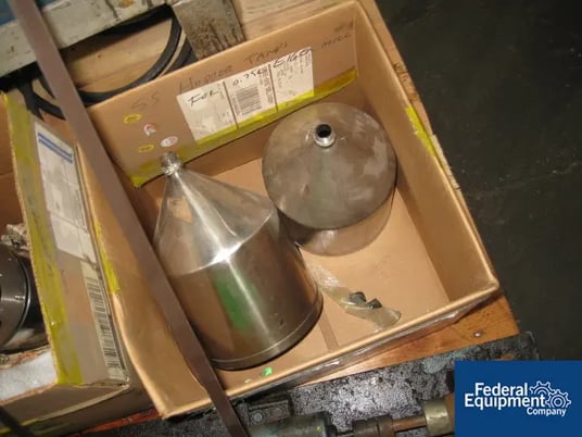 Eiger #ABML .75 EXP, lab media mill, 750 literStainless Steel jacketed chamber, 4 KW, 230 motor,.5 HP feed - Image 7