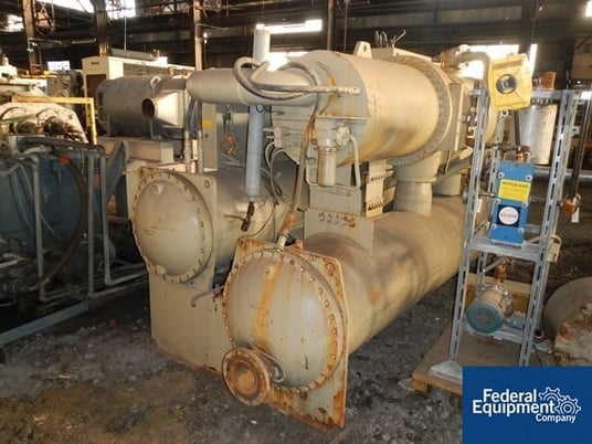 450 Ton, Trane #RTAB450FB00LWP050UNN32F2LFV00U, water cooled, 460V., R-22, hermetic motor, controls, serial - Image 3