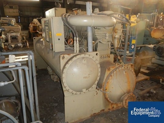 450 Ton, Trane #RTAB450FB00LWP050UNN32F2LFV00U, water cooled, 460V., R-22, hermetic motor, controls, serial - Image 4