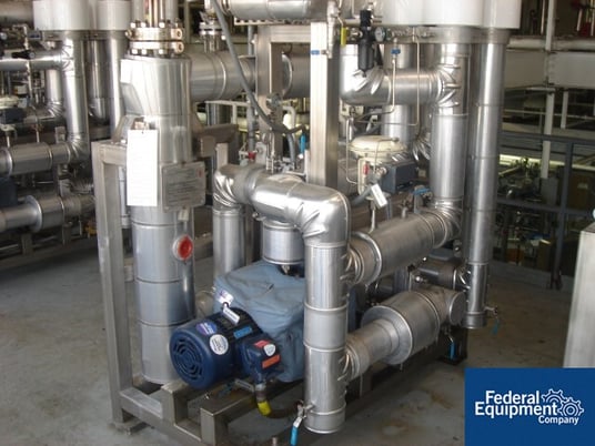 Temperature Control Skid, Watlow Hannibal heat exchanger, w/3 hp xp circ.p, NB 1245, 2007, #41202, 2007 - Image 1