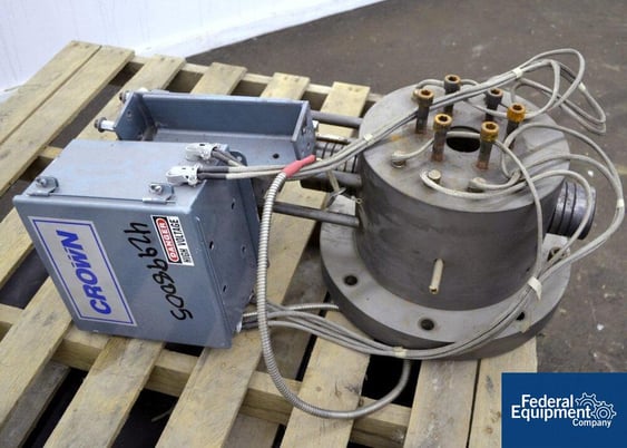 8" Crown Diverter Valve, last used on an 8" diameter Single Screw Extruder, #41365 - Image 2