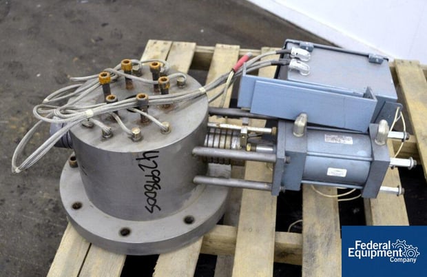 8" Crown Diverter Valve, last used on an 8" diameter Single Screw Extruder, #41365 - Image 4
