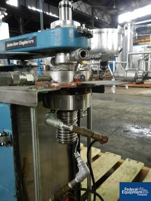 Autoclave Engineers, 316 Stainless Steel reactor, bolt-on flat top, dish bottom, 5300 psi @ 550°F, water - Image 7