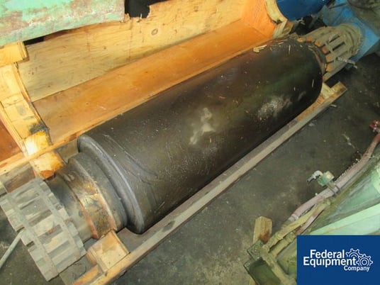 22" x 60" Farrel, 2-roll mill roll for 22" x 60" mill, cored, for driven side, #42126 - Image 1