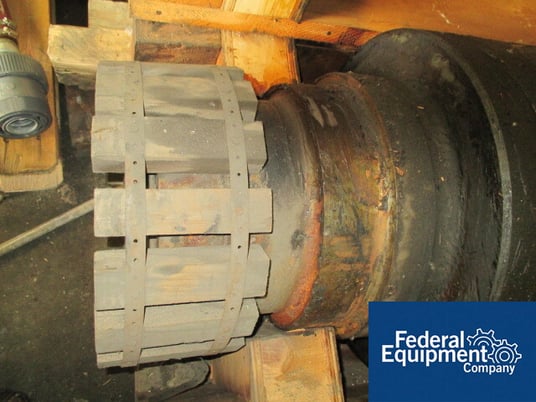 22" x 60" Farrel, 2-roll mill roll for 22" x 60" mill, cored, for driven side, #42126 - Image 5
