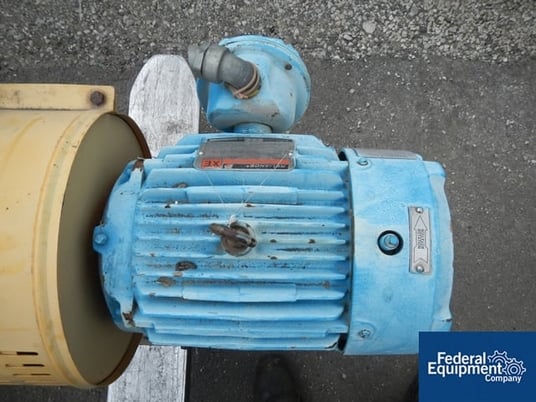 Goulds, Centrifugal Pump, Stainless Steel, Size 3" x 4" x 7", 3 HP, 460 V., explosion proof motor, #42067 - Image 4