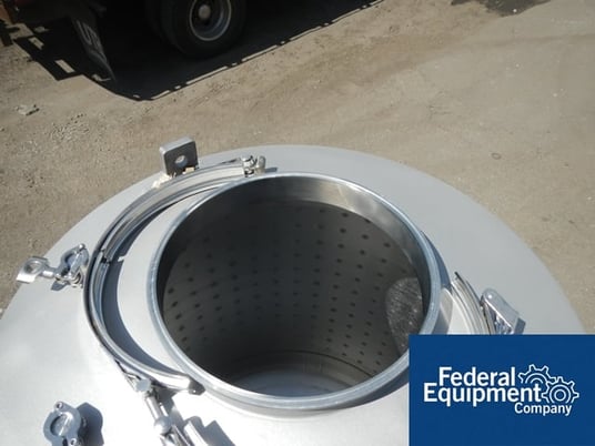 110 gallon Alloy Products, reactor, 316L Stainless Steel, dish top/bottom, 30 psi @ 100°F int, 120 psi @ - Image 5