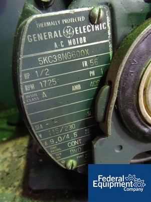 Welch #1373, Vacuum Pump, Serial #384, #42572 - Image 6
