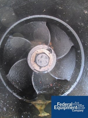 625 GPM @ 218' TDH, Dean, 3" x 4", Carbon Steel, on base w/60 HP motor, serial #17499, #43431 (2 available) - Image 3