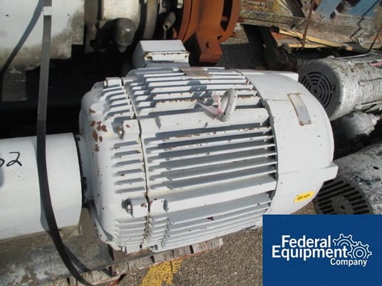 625 GPM @ 218' TDH, Dean, 3" x 4", Carbon Steel, on base w/60 HP motor, serial #17497, #43432 - Image 4