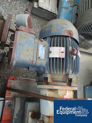 140 GPM, Viking #LL123, 3" Carbon Steel rotary gear pump, 520 RPM rotor speed, mech.seal on base w/7.5 HP - Image 3