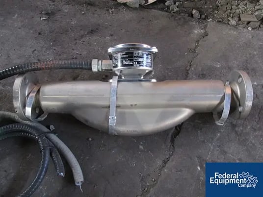 Endress & Hauser, Stainless Steel, flow meter w/transmitter, #43278 - Image 2