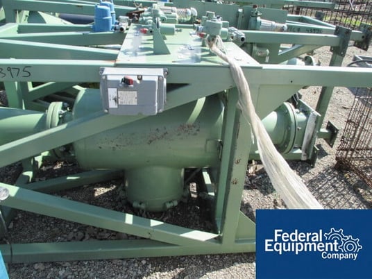 Cyclone Collector Unit, 20", Carbon Steel, 6" product inlet, 8" outlet, 8.5 cu.ft.bottom surge bin, 20" dia.x - Image 2