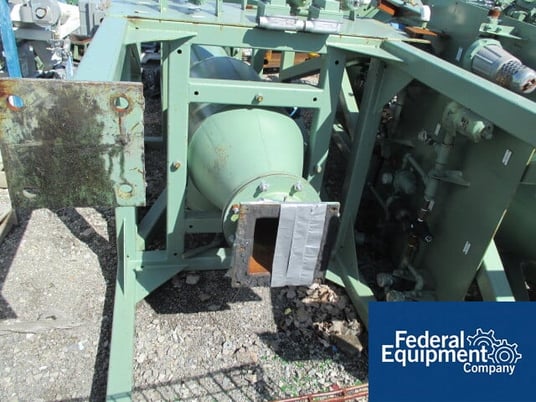 Cyclone Collector Unit, 20", Carbon Steel, 6" product inlet, 8" outlet, 8.5 cu.ft.bottom surge bin, 20" dia.x - Image 3