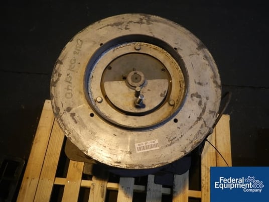 18" Sweco #LS18S333, Stainless Steel circular screen, single deck on base, .25 HP, 440 V. motor, serial - Image 5