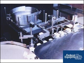 Adtech #RUICCF-101/RA, Stainless Steel vial filler, fills, cleans & stoppers 1 container at a time, full - Image 2