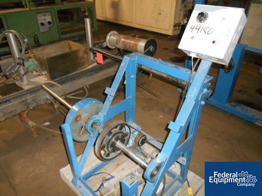 Payoff Stand, 1.25" shaft, 24" wide, up to 30" diameter reel w/brake, 120 V., #44180 - Image 1