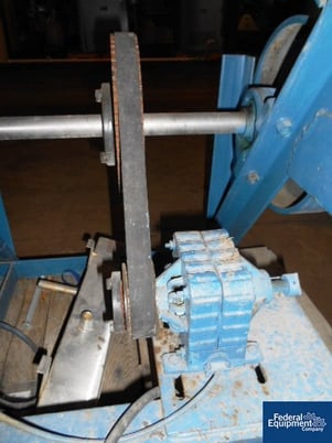 Payoff Stand, 1.25" shaft, 24" wide, up to 30" diameter reel w/brake, 120 V., #44180 - Image 3