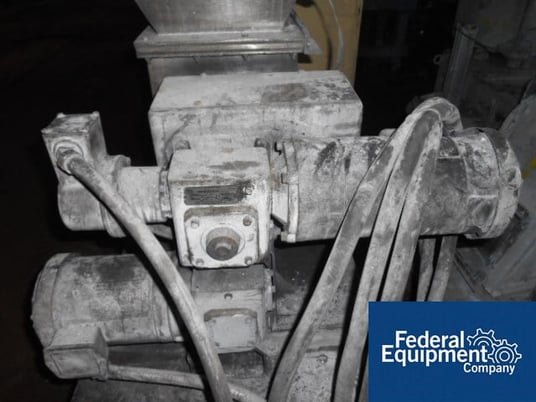 Feeder, Acrison #402B-7000/250-105Z-C, screw, 6"/2", loss in weight dual, Stainless Steel, 2" dia.x 55" L - Image 7