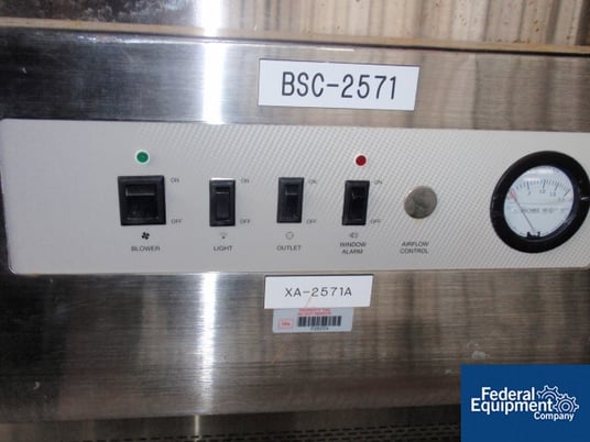 NuAire Bio Hood #NU-430SPEC, Stainless Steel, SP Series, Class II, Type BW, 70" W x 24" H x 22" D chamber - Image 2