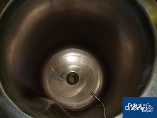 30 gallon B & G, Stainless Steel kettle, 17" dia.x 28" str.side, open top, dish bottom, jacketed 50 psi @ - Image 4
