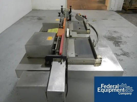 Vial Tray Loader, Calumatic, dual station, Stainless Steel base, pneu.oper.push mechanical, integ.mtd.slat - Image 7