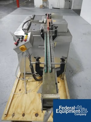 Vial Tray Loader, Calumatic, dual station, Stainless Steel base, pneu.oper.push mechanical, integ.mtd.slat - Image 8