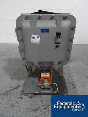 Eco Pumps, 1" Gear Pumps, Stainless Steel, 1" inlet/outlet on cart with .5 HP, 230/460 V. explosion proof - Image 2