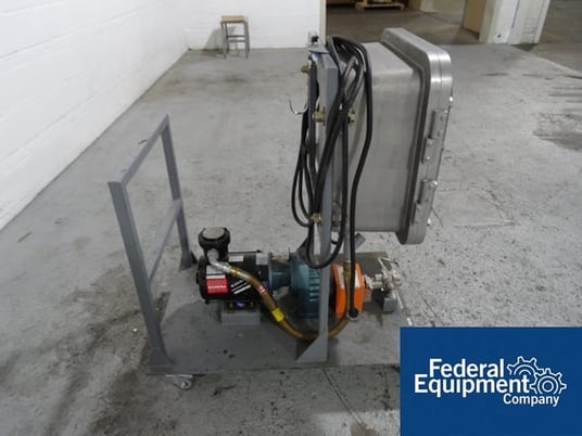Eco Pumps, 1" Gear Pumps, Stainless Steel, 1" inlet/outlet on cart with .5 HP, 230/460 V. explosion proof - Image 5