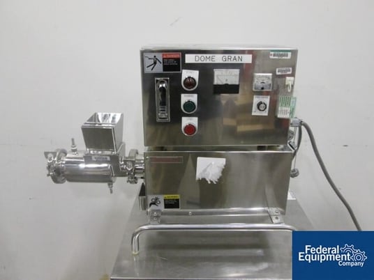 LCI Fuji Paudal #DG-L1/QJ-230, Extruder Marumerizer, Stainless Steel, 1-jktd./1-unjacketed barrels, 230 V - Image 2