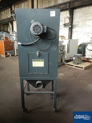 HGI Cyclone #600, Carbon Steel dust collector, 1 HP, 115-208/230 V. blower, on legs, #43071 - Image 3