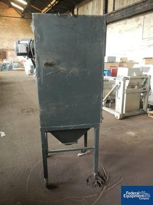 HGI Cyclone #600, Carbon Steel dust collector, 1 HP, 115-208/230 V. blower, on legs, #43071 - Image 4