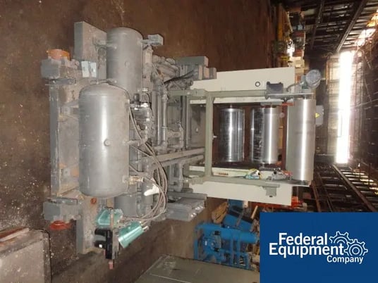 Cincinnati Milacron, Sheet Stack, 2-roll, 18" dia.x 34" roll face, vert.stack, silent chain, 5HP, 1750DC - Image 3