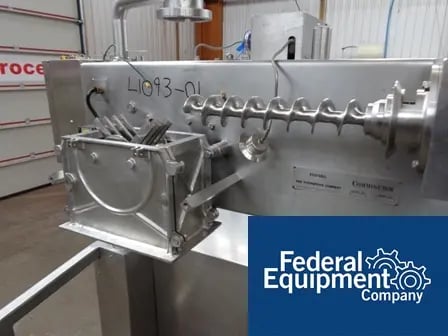 Fitzpatrick #D6A Fitzmill, Stainless Steel, screw feeder w/.35 KW, 230/400 V./50 Hz, Stainless Steel base - Image 5